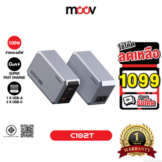 [1099บ.โค้ดคุ้ม] Orsen by Eloop C102T GaN Charger 100W หัวชา…