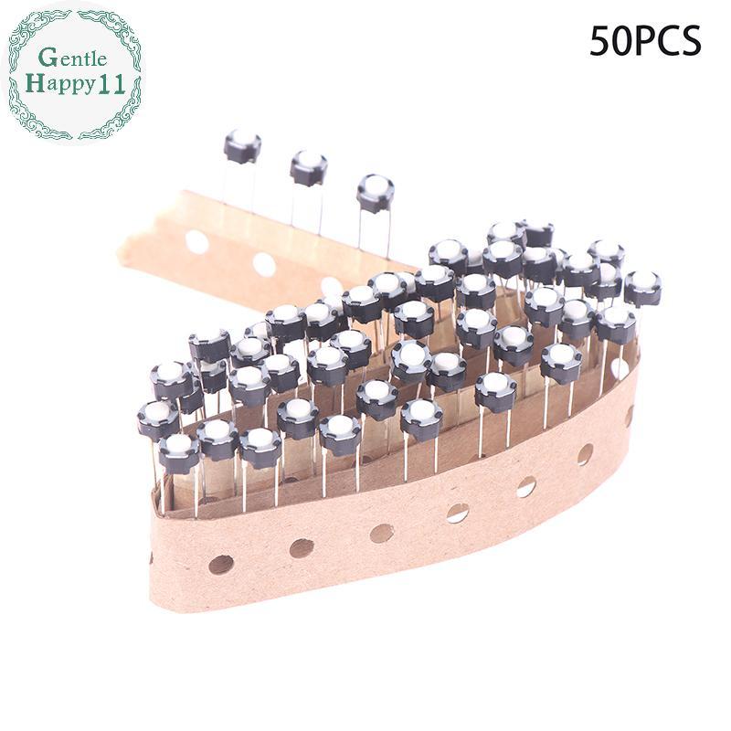 GentleHappy 50 X Bla Tact Micro Switch DJ เล่นปุ่มสวิทช์ DSG1117 สําหรับ CDJ2000 CDJ900 CDJ400 CDJ-2