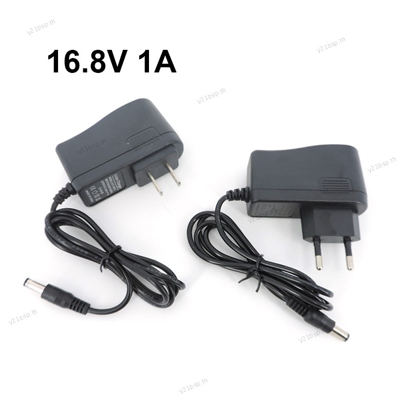 16.8V 1A 1000MA แบตเตอรี่ลิเธียม li-ion แบตเตอรี่ AC DC Wall adapter สําหรับไขควง 14.4V 4Series 18650 แบตเตอรี่ลิเธียม 5.5*2.5 มม.21TH1