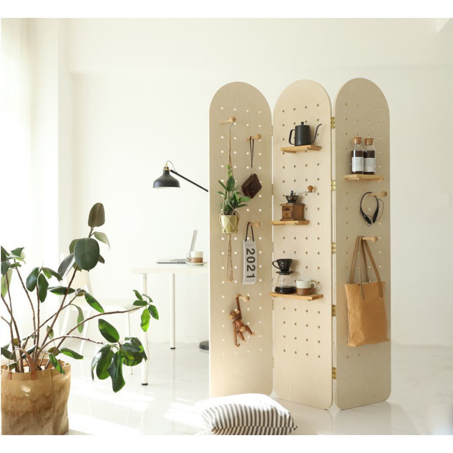 Nail board/folding living room partition wall mobile screen/simple modern office screen partition wa
