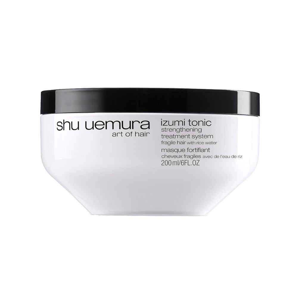 Shu Uemura ศิลปะผม Izumi Tonic Strengthening & Thickening Rice Water Hair Mask บํารุงและซ่อมแซม Stra