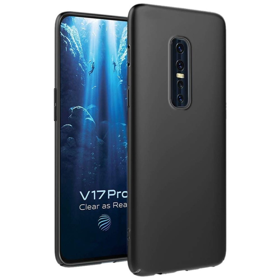 CASE VIVO V17 PRO SOFT CASE SLIM MATTE SOFT BLACK DOFF