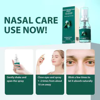 สเปรย์บํารุงรอบดวงตา 10 มล.,อ่อนโยน Instant Moisture Boost,Enhances Eye Comfort,Relieve Eyes Comfortlessness