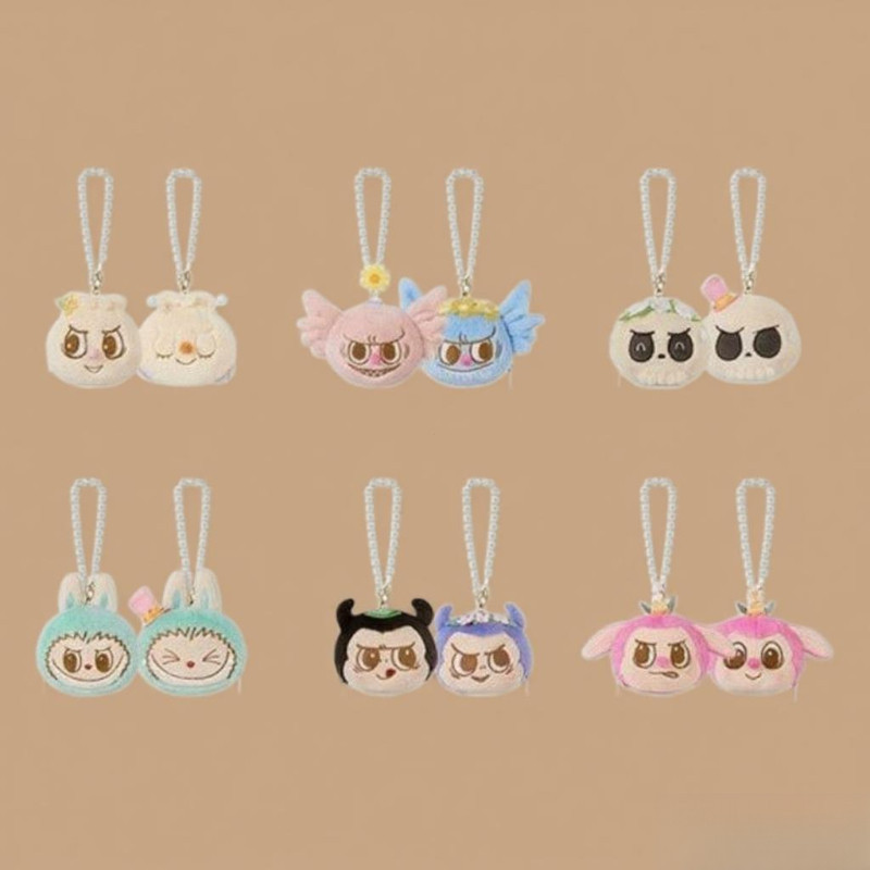 ของแท้ 100% POPMART LABUBU Party Series Plush Flip Fun