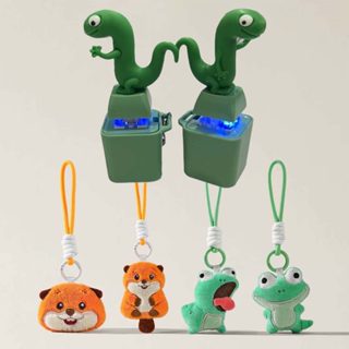 Hoppers Tom Lizard Press ของเล่นบรรเทาความเครียดพร้อมจี้พวงก…