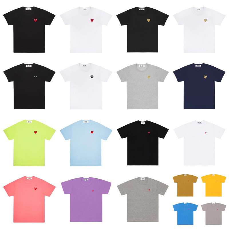 【ของแท้ 100 %】Play comme des garcon T-shirt ของแท้จาก Shop ญี่ปุ่น มือ 1