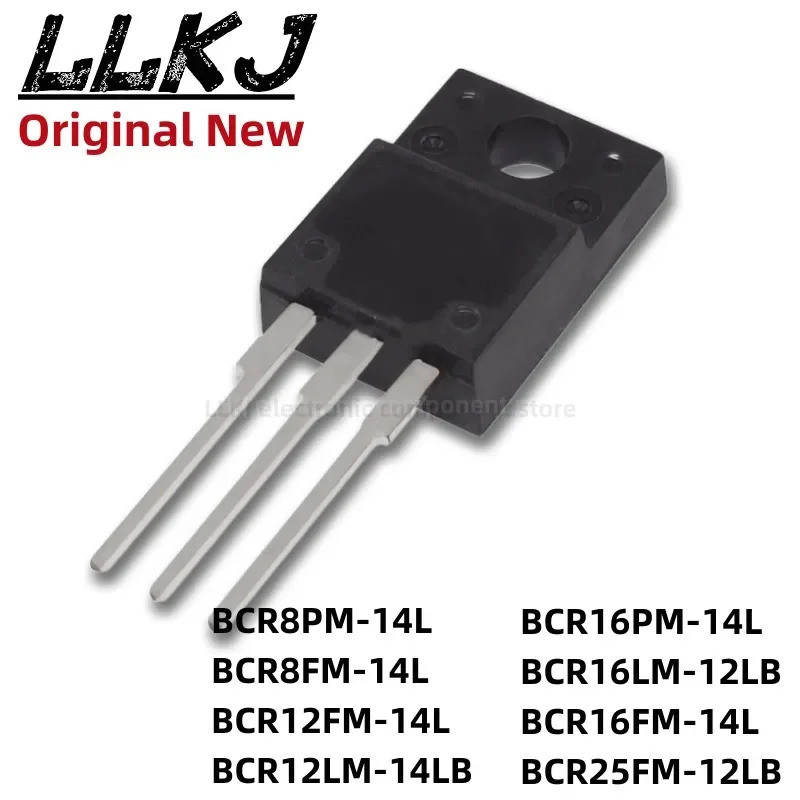 5pcs BCR8PM-14L BCR8FM-14L BCR12FM-14L BCR12LM-14LB BCR16PM-14L BCR16LM-12LB BCR16FM-14L BCR25FM-12L