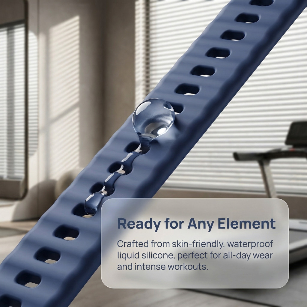 กรณีพีซีแก้วนิรภัย สายซิลิโคน for Smartwatch Huawei Band รูปที่ 8
