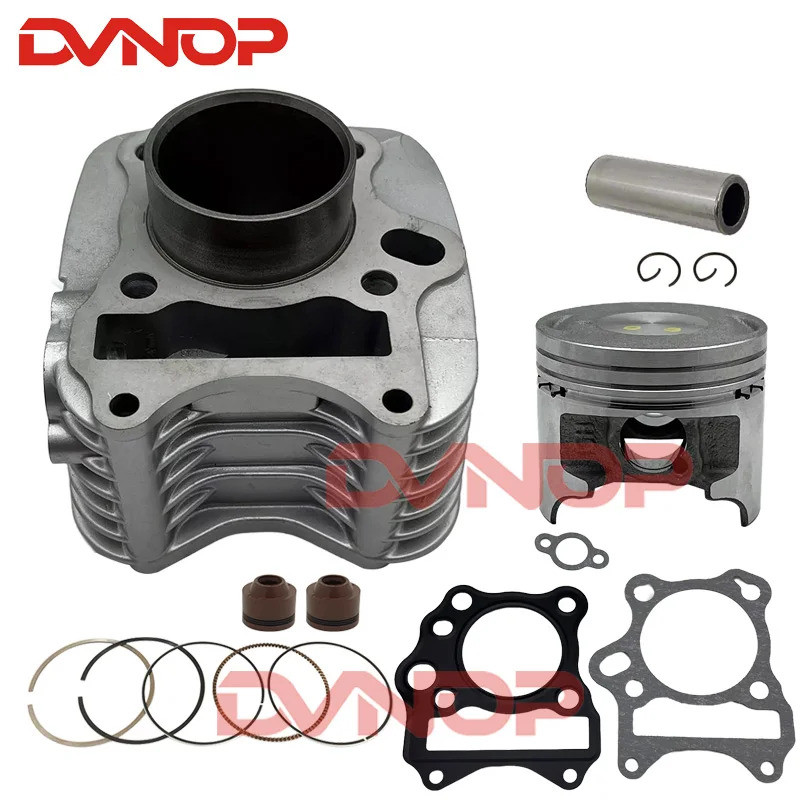 รถจักรยานยนต์กระบอกแหวนลูกสูบ Gaskte ชุดสําหรับ Suzuki GD110 GD 110 AX4 110cc เครื่องยนต์อะไหล่