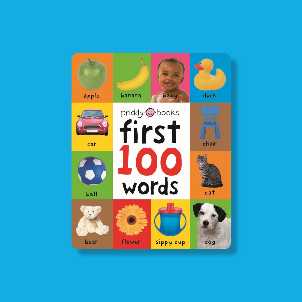 First 100 Words หนังสือบอร์ดบุ๊คเพื่อการเรียนรู้สำหรับเด็ก ภาษาอังกฤษ
