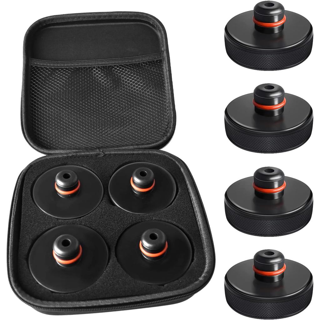 ChiranoLiftingJackPadforTeslaModelYwith4680Battery(TexasBuilt),AllSizeProtruction,4PuckswithStorageC