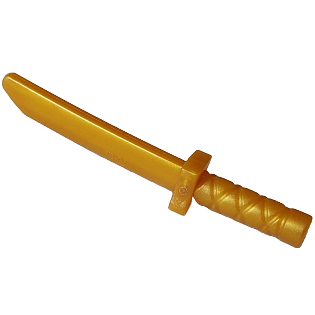 Brick2cube Part - Minifigure, Weapon Sword, Shamshir / Katana with Short Blade - 5644