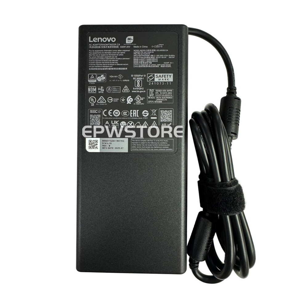 Slim 20V 12.25A 245W AC Adapter Charger สําหรับ Lenovo Legion 5 15IRX10 ADL245SLC3A
