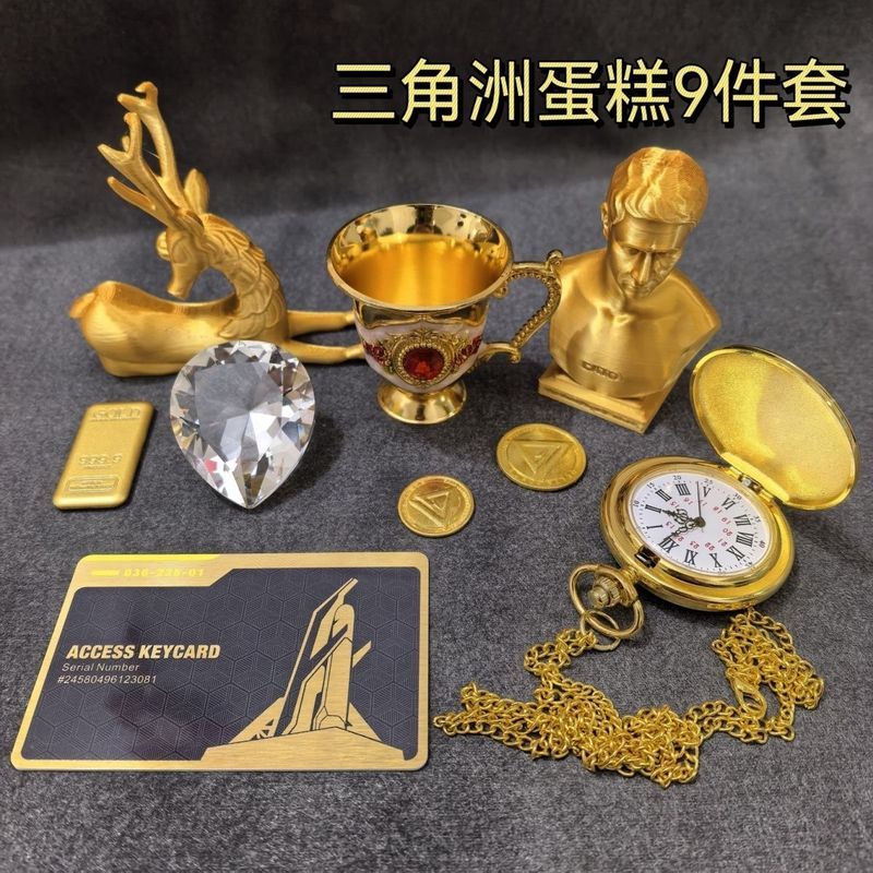 Delta Mobile Cake Accessories Decorative สินค้า Hand-Made ของเล่นเด็กของขวัญของขวัญวันเกิดเค้กวันเกิ