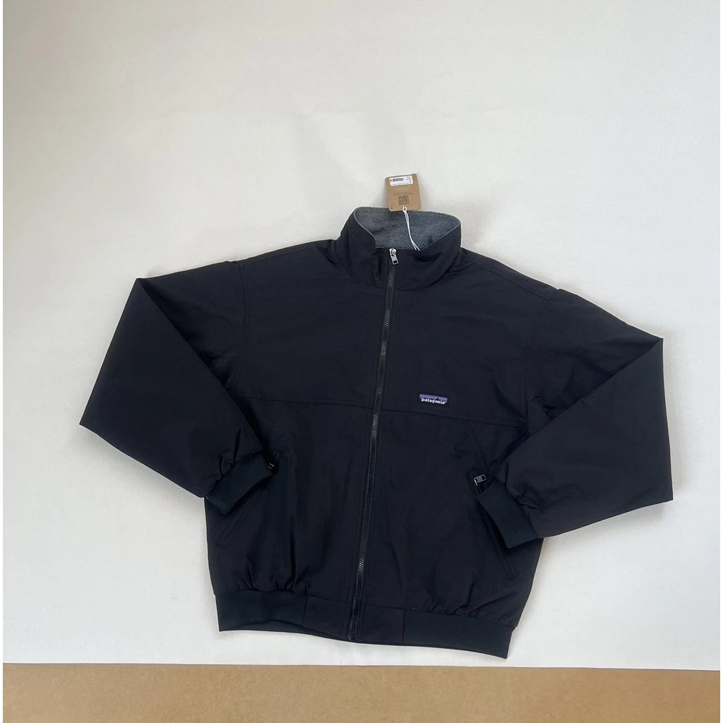 RNO7 Patagonia Classic inner lining with small logo VTG Warm fleece flight jacket with stand-up coll