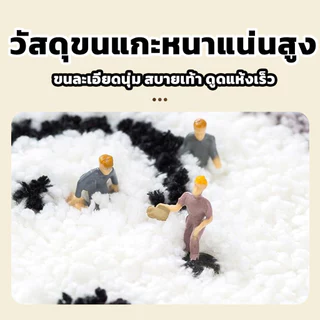พรมน่ารัก ป้องกันการลื่น พรมเช็ดเท้า พรมเนื้อนุ่ม พรมซับน้ำได้ดี แห้งไว พรมเช็ดเท้าลายมินิมอล