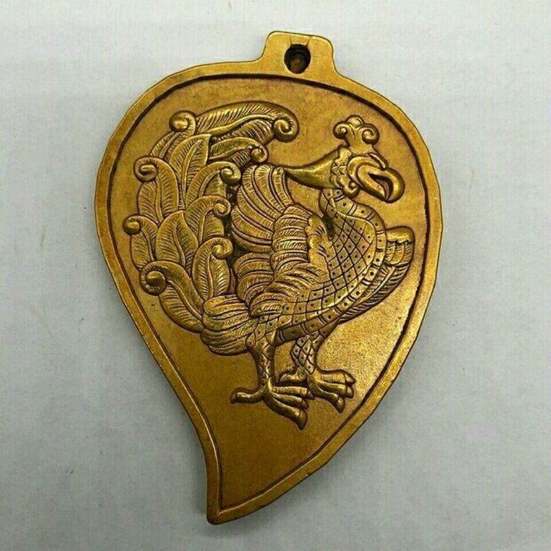 คอลเลกชันนิตยสารโบราณโบราณโบราณโบราณวัตถุเก่า Daqing Yuci Token Phoenix Token หัตถกรรมเครื่องประดับ 