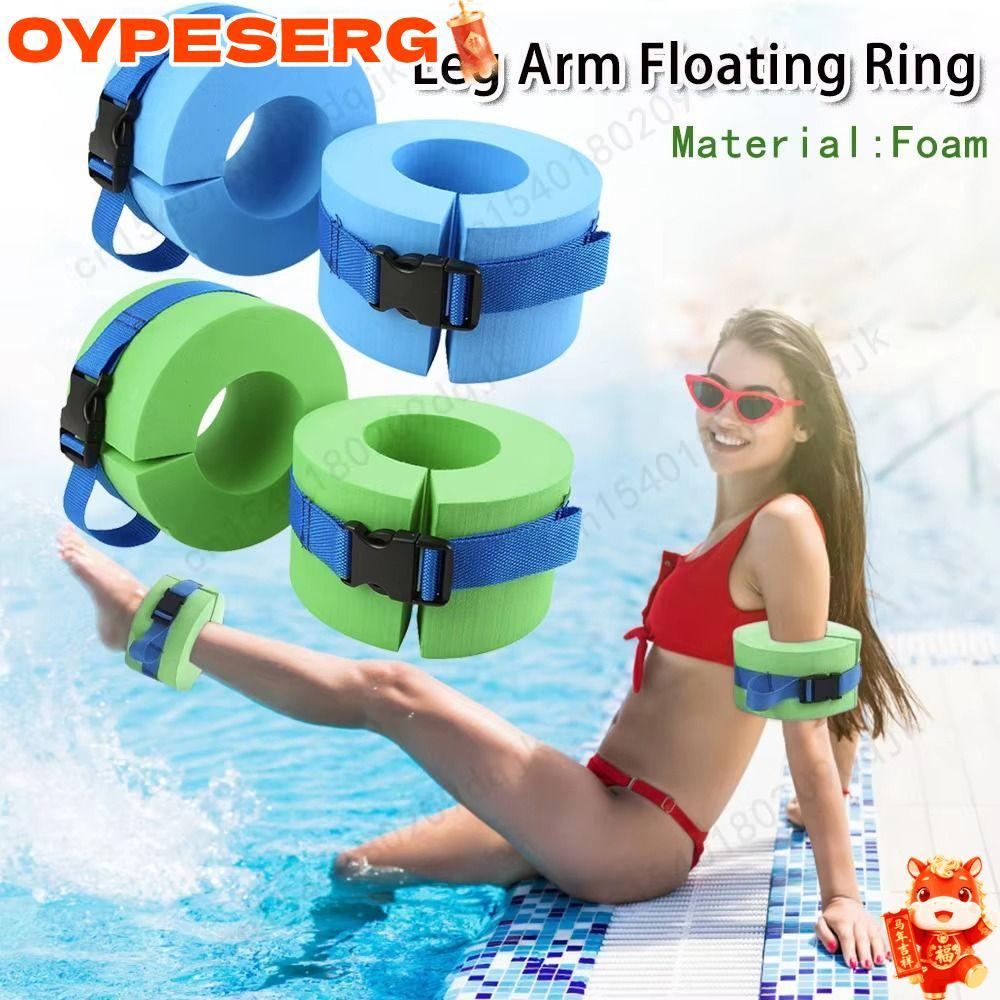 OYPESERG 1PC แขนว่ายน้ําโฟมลอยน้ําพร้อมหัวเข็มขัดปลดเร็ว สําหรับความปลอดภัยและฝึกว่ายน้ํา