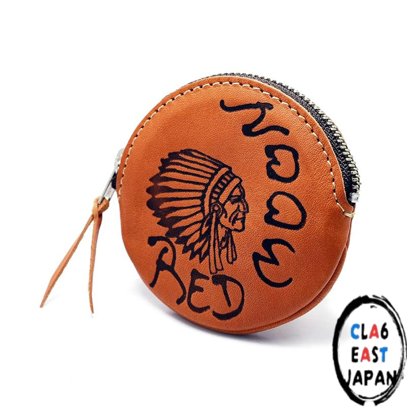 Redmoon Coin Case Basic Line Coin Purse / CC-RMI Tan