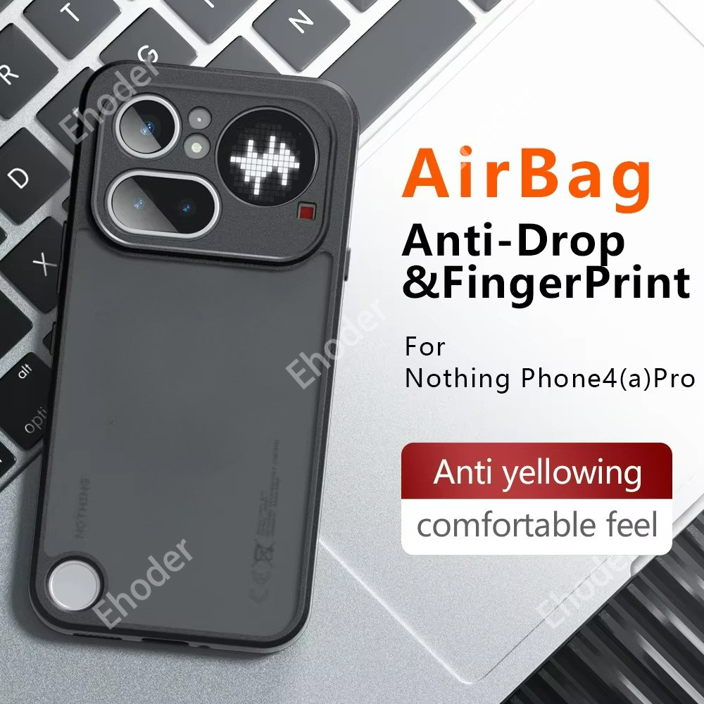 ปลอกสําหรับโทรศัพท์ไม่มีอะไร 4A Pro 2026 เคสซิลิโคนแม่เหล็กสําหรับ Phone4APro Phone4A 4APro PC กลับ TPU กันชนฝาครอบโทรศัพท์กันกระแทก