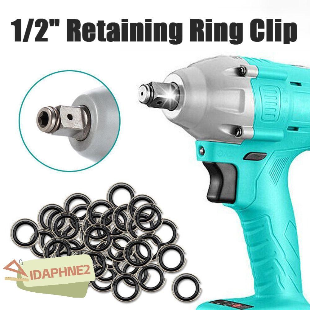 IDAPHNE2 1/2 "O-Ringคลิป,ยึดไดรฟ์ยึดแหวน,Universal Anti Detachmentซ็อกเก็ตCirclip Impactประแจอุปกรณ์เสริม
