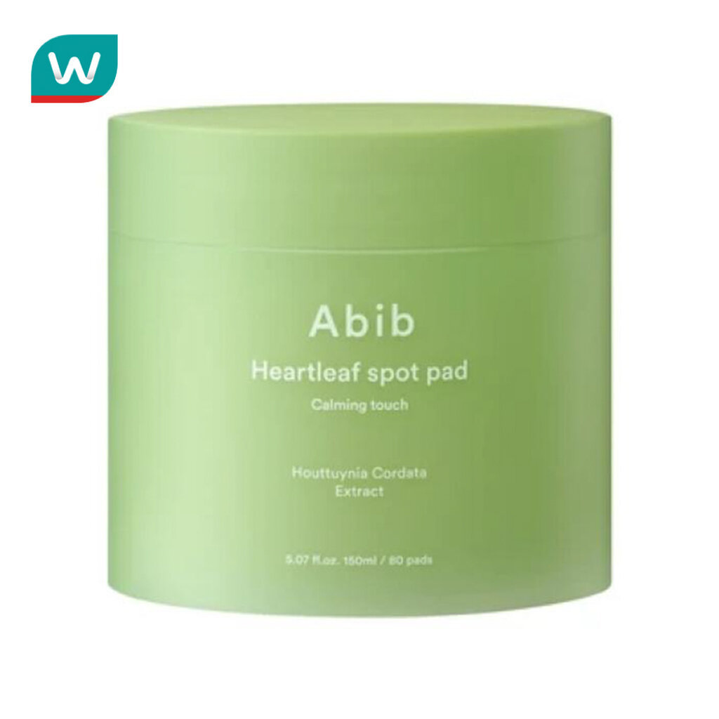 Abib อาบิบ ฮาร์ทลีฟ สปอต แพด คาลมิง ทัช 80 แผ่น