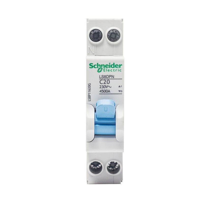 MCB RCCB Schneider LS8 1P 2P DPN เบรกเกอร์สำหรับบ้าน ติดตั้งง่าย นำเข้า