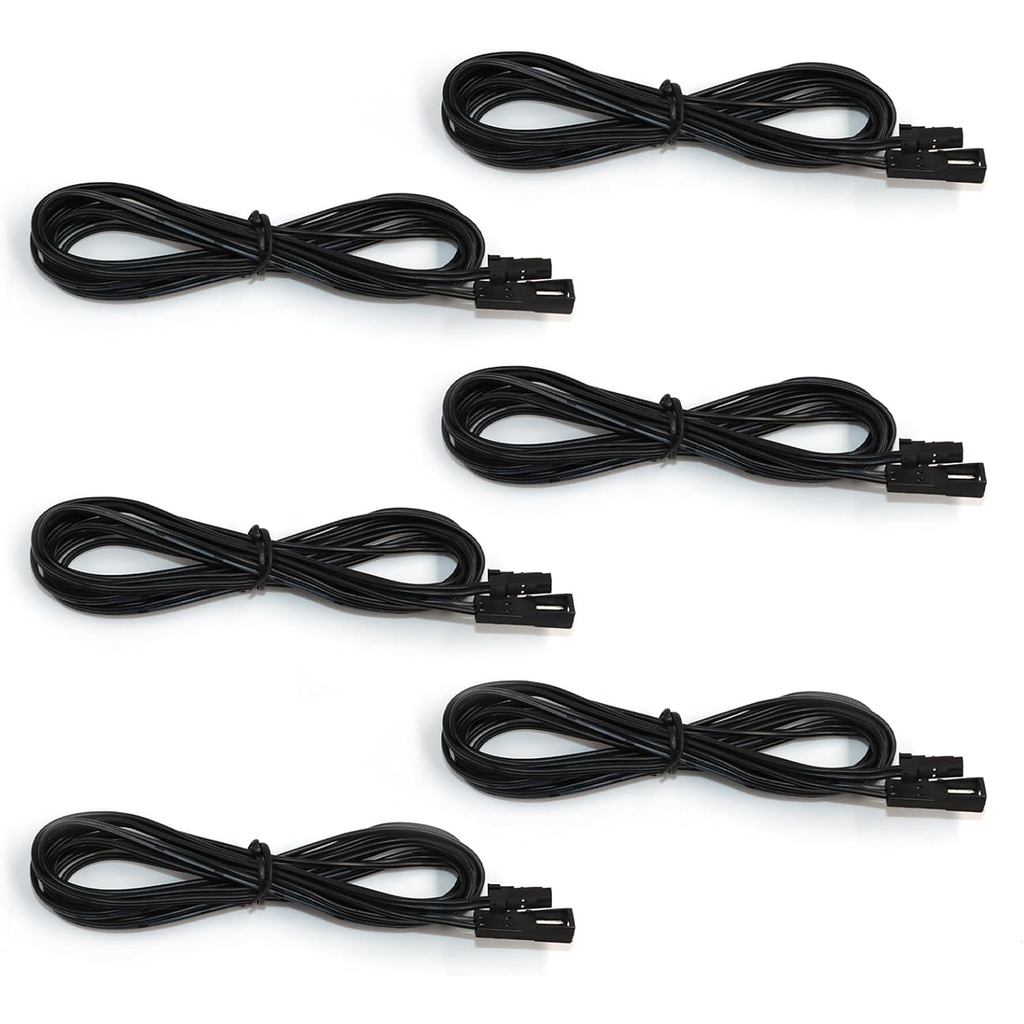 VST 6.56 ฟุตยืดหยุ่นขยายสาย 12V JST Connector ชายและหญิง 12V Puck ไฟ, Led Strip Light, 12V Driver