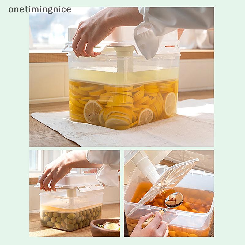 Onetimingnice โถดองกันรั่ว 4/5 ลิตร สําหรับ Gherkin Sauerkraut กิมจิ OTN