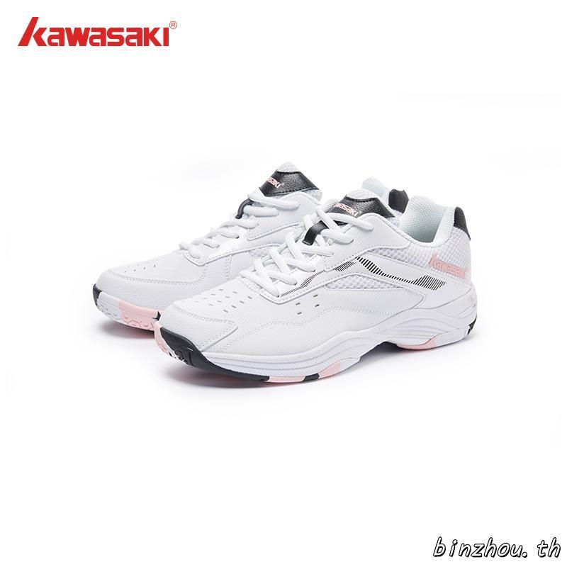Kawasaki รองเท้าแบดมินตัน รองเท้ากีฬา รองเท้าพิคเกิลบอลสไตล์เรโทร สำหรับผู้หญิง และ ผู้ชาย ใช้สำหรับ