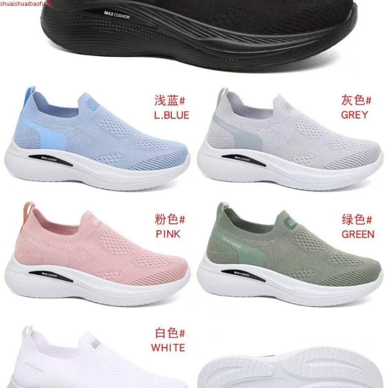 สเก็ตเชอร์ส รองเท้าผู้ชาย Men p-Ins GOwalk 8 Pelayo Walking Shoes - 216784-BBK Air-Cooled Goga Mat