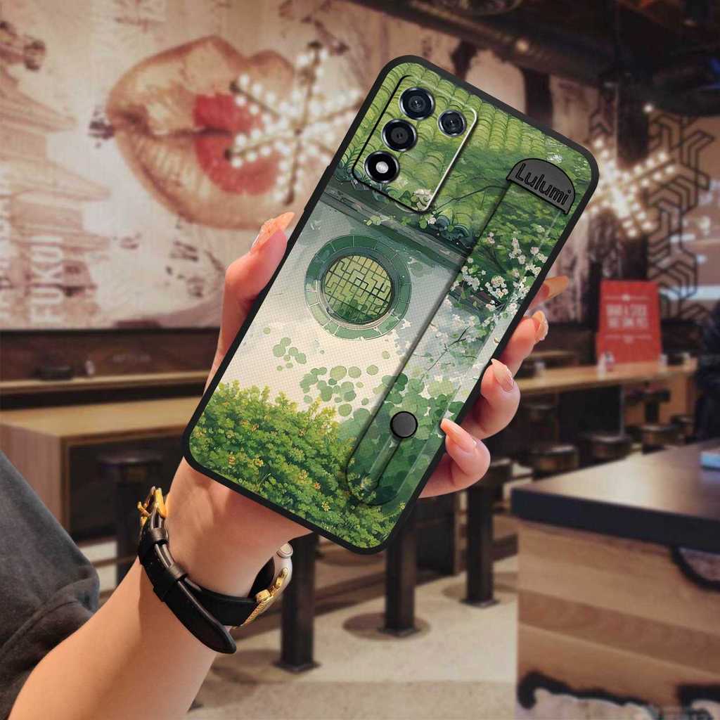 Kickstand บุคลิกภาพเคสโทรศัพท์สําหรับ OPPO K9S/Realme Q3S/Q3T/K10 Vitality Edition กันกระแทกนุ่มกรณี