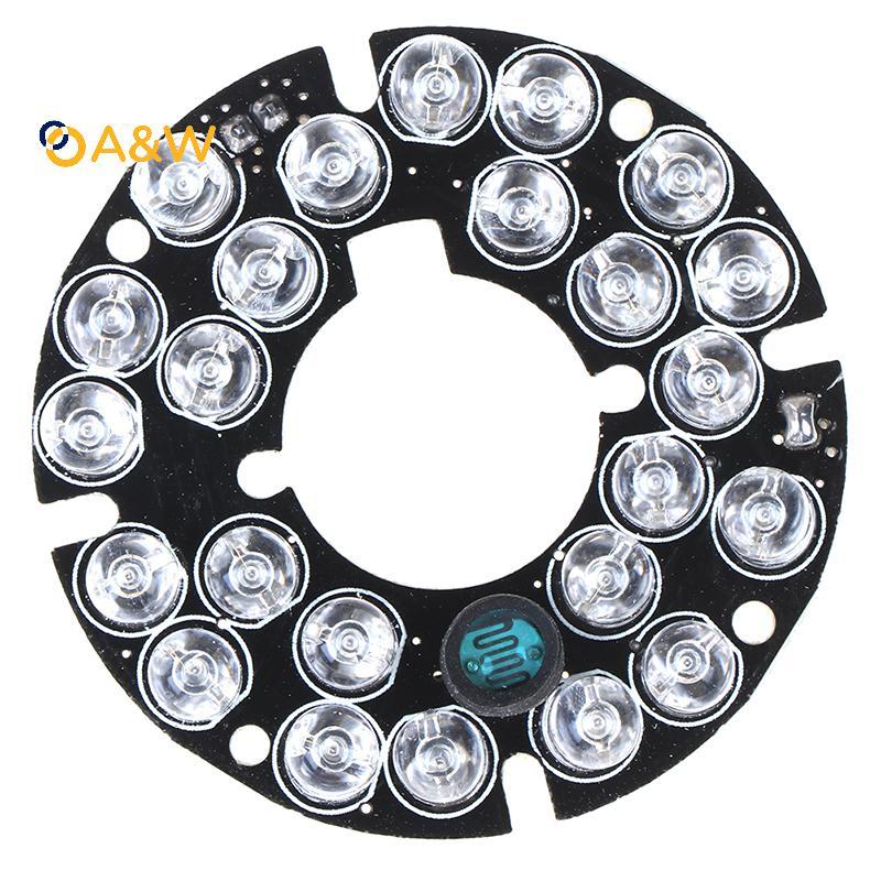 A&W ไฟอินฟราเรด 24 Grain 850nm IR LED บอร์ดสําหรับกล้องเฝ้าระวัง