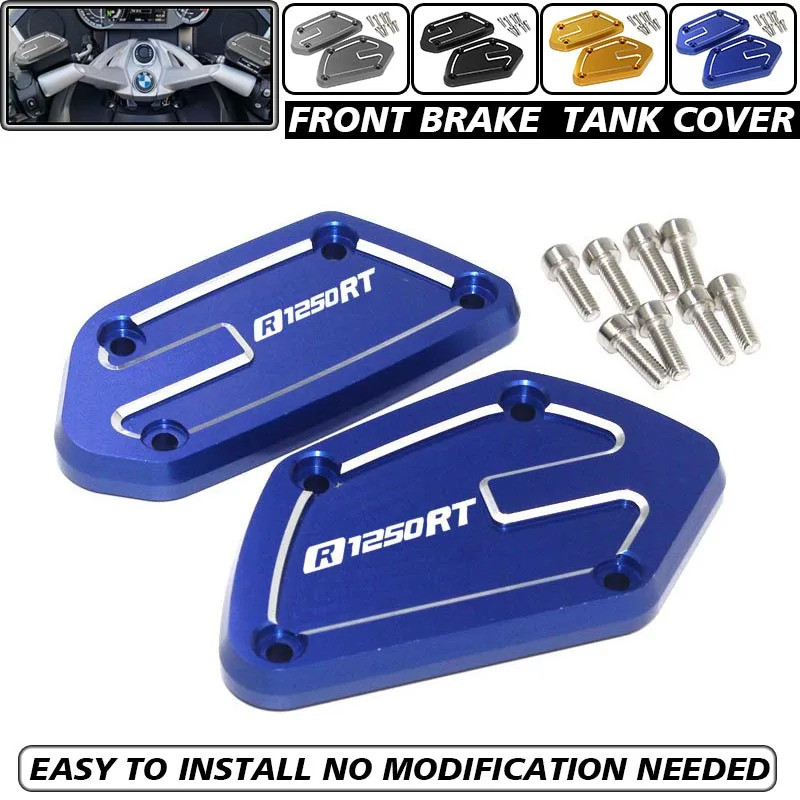 R1250RT LOGO Motorcycle Front Brake Clutch Fluid Reservoir Cap Tank Cover For BMW R1250RT R 1250RT 1