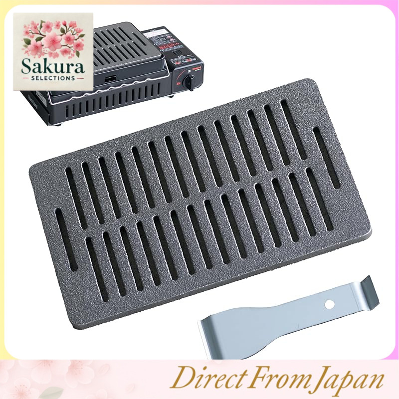 RODGERS Cast Iron Griddle for Lifelong Use [Meat Ban Meat Plate] Made in Japan, Cast Iron, 10mm Thic