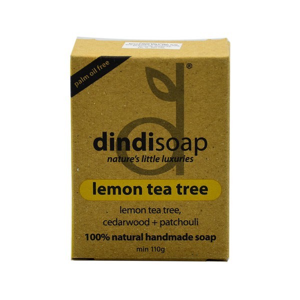 DINDISOAP LEMON TEA TREE 110GM