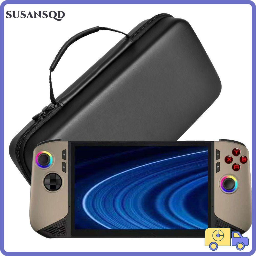 SUSANSQD กระเป๋าเก็บเกมคอนโซล, กระเป๋าถือ EVA , กล่องป้องกันกันกระแทกแบบพกพา 8 นิ้วสําหรับ MSI Claw 
