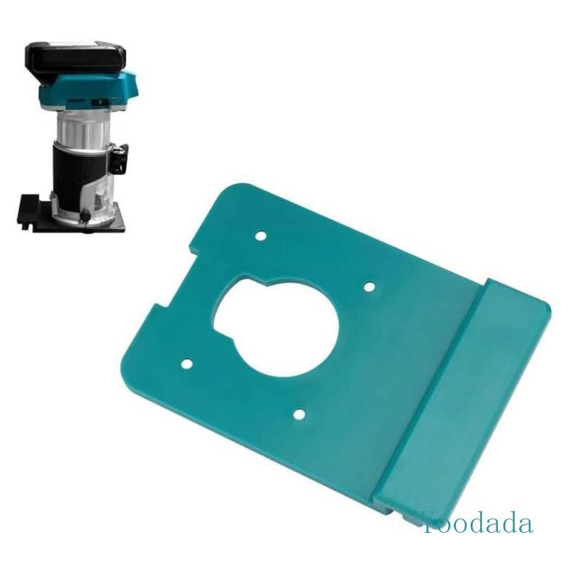 Yoo อเนกประสงค์เราเตอร์คู่มือรางอะแดปเตอร์พื้นผิวสัมผัสแบนสําหรับ RT0701C XTR01Z DRT50 ตัดที่แม่นยํา