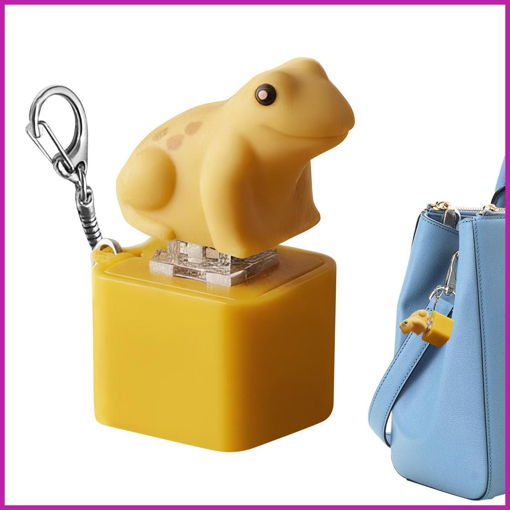 คีย์บอร์ด Clicker Fidget Frog แบบชาร์จไฟได้ปุ่ม Clicker Fidget ของเล่นสําหรับผู้หญิงผู้ชายการประชุมโ