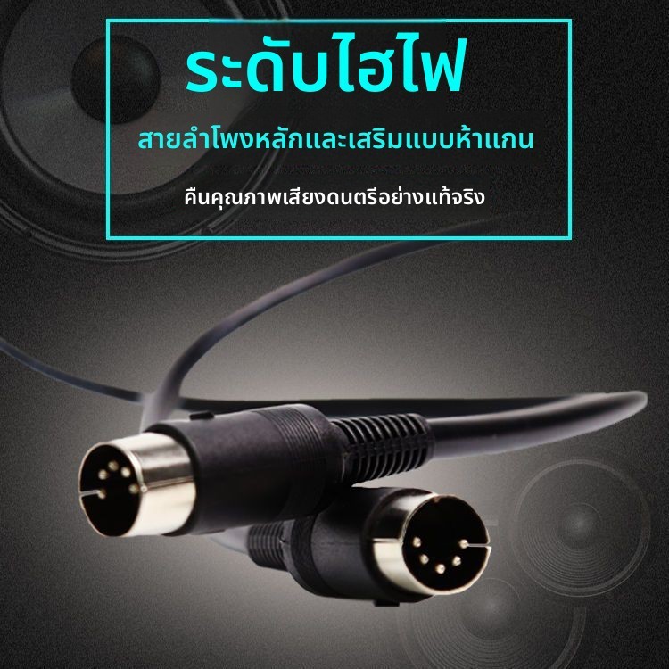 สายเชื่อมลำโพงหลักและรอง พอร์ต 5 เข็ม สำหรับ Edifier S2000MKII/S1000/S880/S201