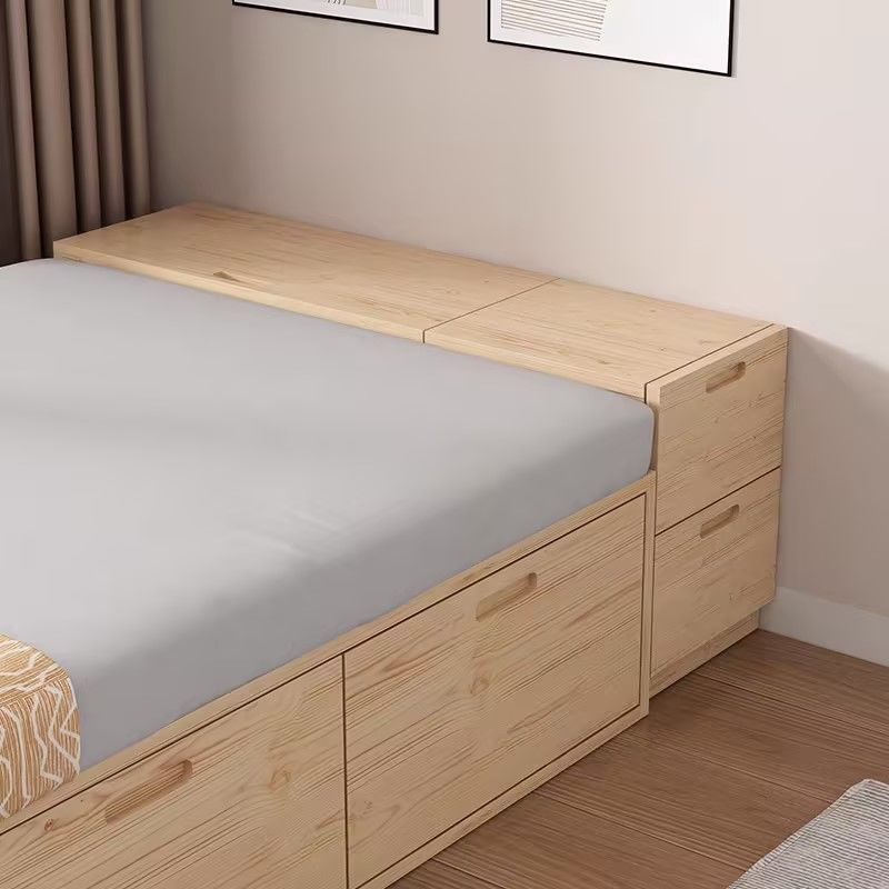 Solid wood bedside cabinet narrow cabinet storage cabinet bedside cabinet wall cabinet bedroom cabin