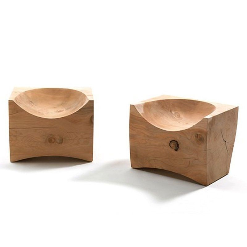 Nordic solid wood pier log round stool rest stool creative tree stump ornament low stool shoe stool 