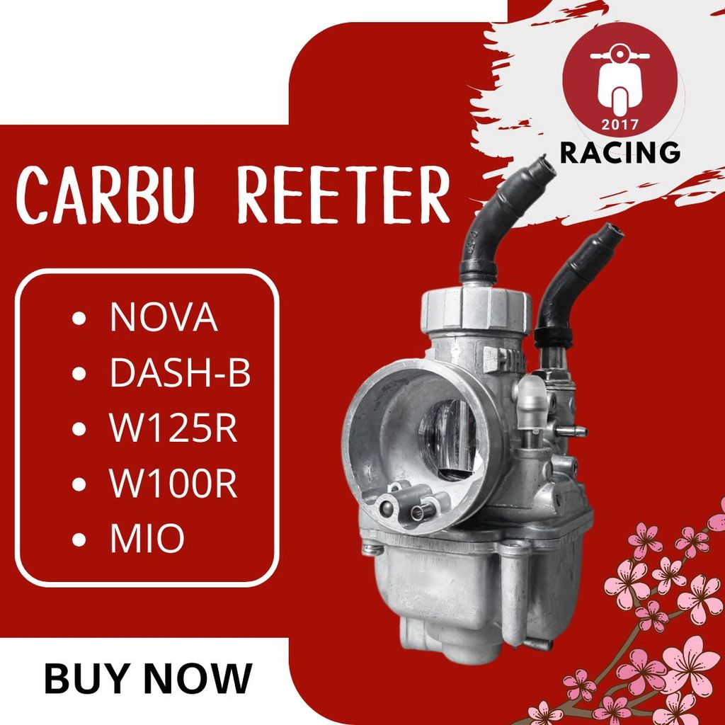 คาบู คาบูเรเตอร์  สําหรับรถมอเตอร์ไซค์ รุ่น NOVA / DASH-B / W125R /W100R / MIO สินค้าคุณภาพดี