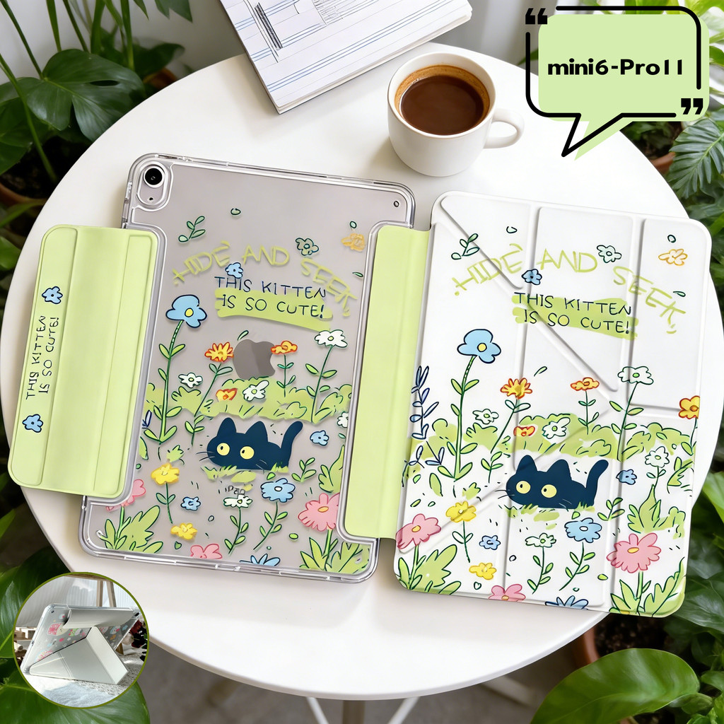 เคสไอเเพด แบบพับ Y สำหรับ Air7 Air6 Air11 gen10 gen11 A16 mini7/6 gen7/8/9 Air4 Air5 10.9 Pro11