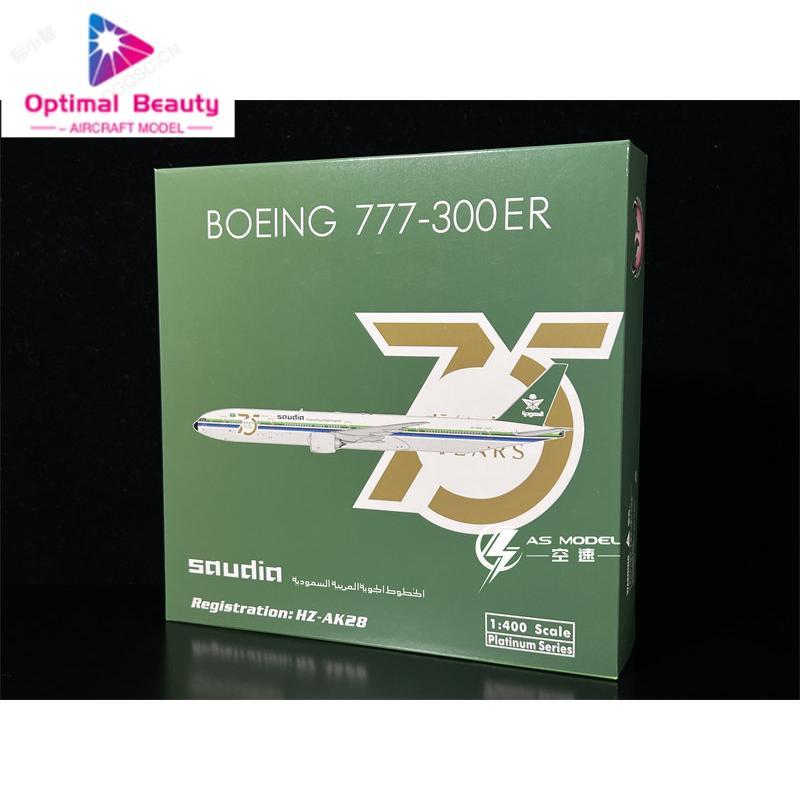 Phoenix 11722 1: 400 Saudi Airlines B777-300ER HZ-AK28 เครื่องบินรุ่นโลหะ