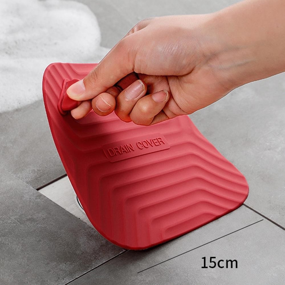 (จัดส่งในพื้นที่) ฝาปิดท่อระบายน้ําซิลิโคนป้องกันการอุดตันท่อระบายน้ําในร่มและกลางแจ้งฝาปิดปิดผนึกกันกลิ่นกันแมลง - รูปที่ 5