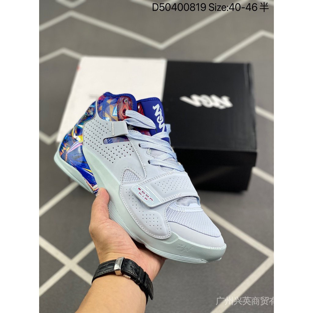 รองเท้า Nike Jordan Zion 2 สำหรับบาสเก็ตบอล สวมใส่สบาย ในสไตล์ย้อนยุค