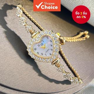 ใหม่แฟชั่นรูปหัวใจริบบิ้น-สายรัด เพชร-เรียงราย ดอกไม้พร้อมสร…