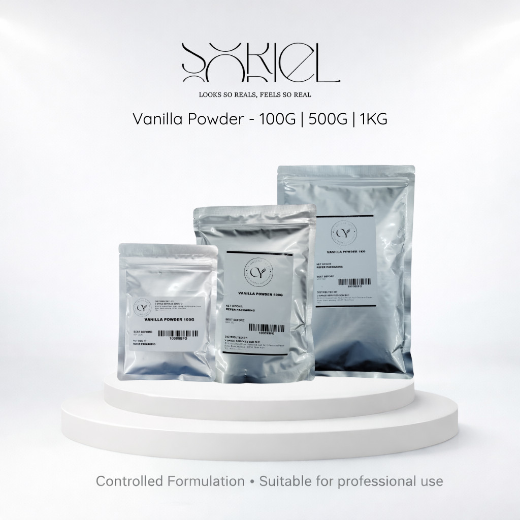 Soriel Vanilla Powder / Flavouring Powder (Food Grade)
