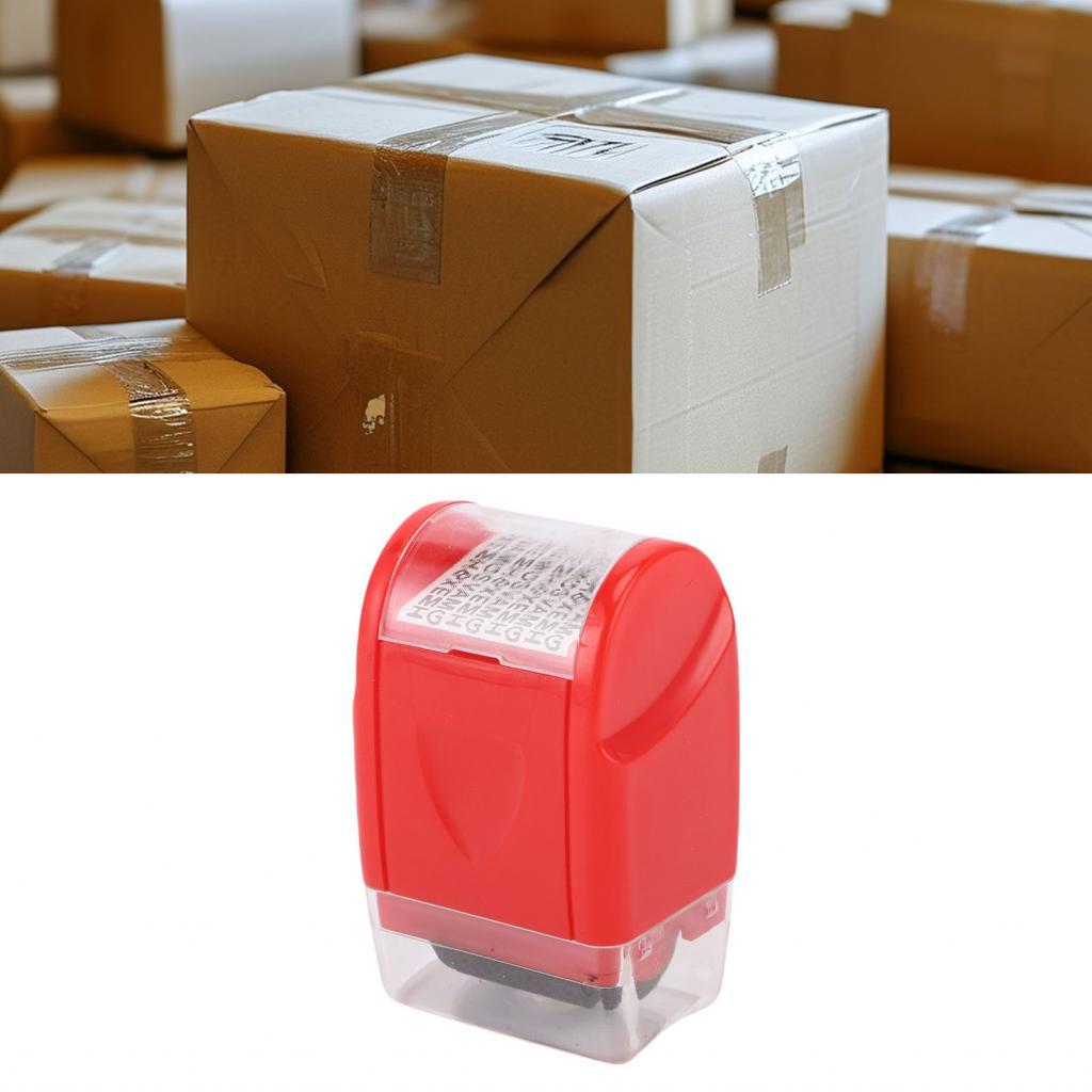 S2mwvn Matybobe Privacy Stamp Roller Security Stamper Hiding Express Delivery List Confidential Docu